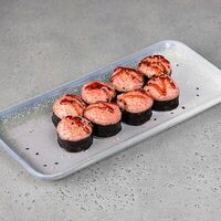 Запеченный ролл с лососемв Табаско