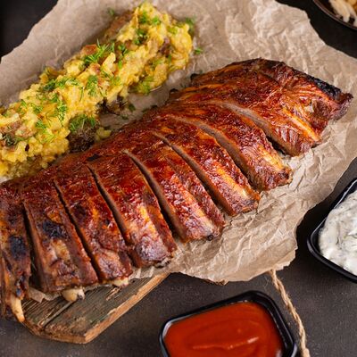 Сет свиные ребрышки малый в Keto & Kote Грузинская кухня по цене 1611 ₽