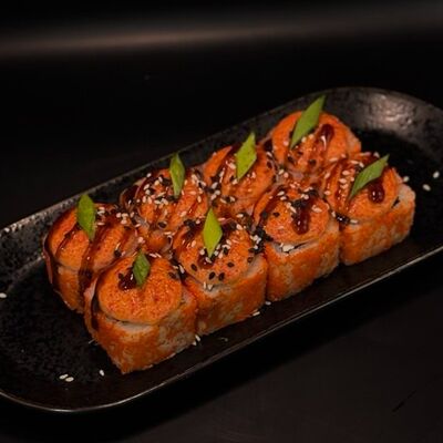 Спайси с лососем в Фикс Ролл по цене 499 ₽