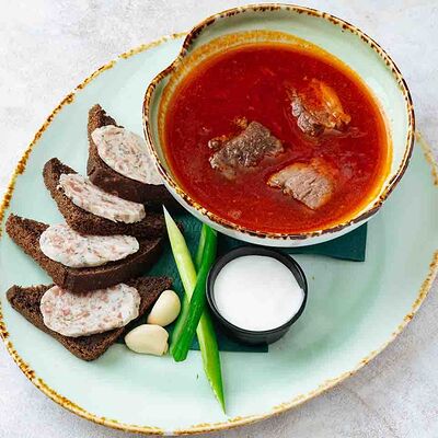 Борщ в Beer House по цене 520 ₽