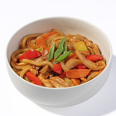 Лапша удон с курицей в Kimbox - Корейская кухня по цене 950 ₽