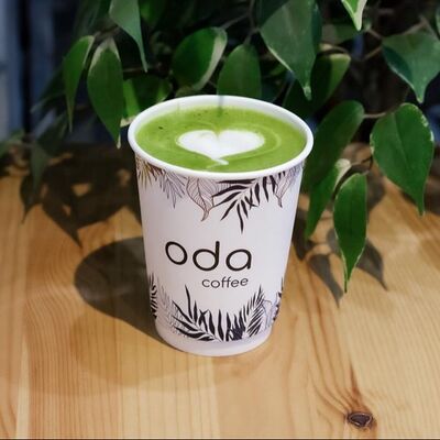 Латте матча в Oda Coffee по цене 300 ₽