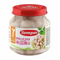 Пюре фрикадельки индейка с 8 месяцев Semper Чешская республика в Азбука Вкуса Экспресс Меню