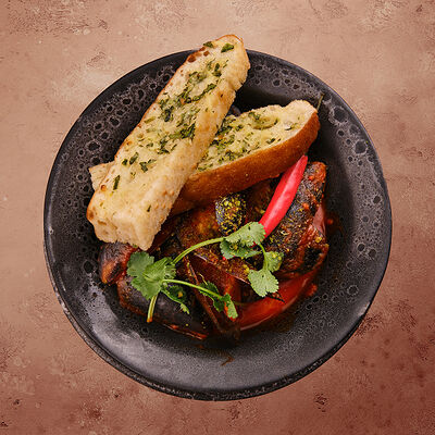 Мидии в соусе том ям в The Pivo по цене 600 ₽