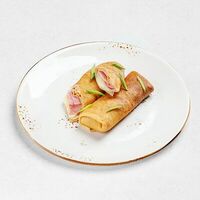 Блины с ветчиной и сыром в ПиццаФабрика