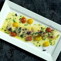 Равиоли с семгой в Остерия Il Massimo