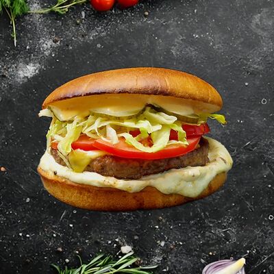 Бургер Классика в Epic Pizza - метровая пицца по цене 609 ₽