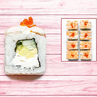 Филадельфия Креветка в Mommi sushi по цене 395 ₽