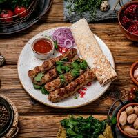 Люля-кебаб из телятины в Granat restaurant & hotel