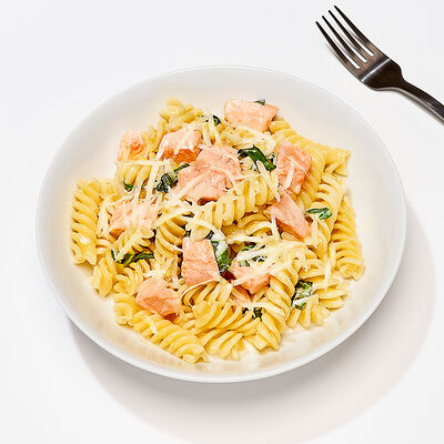 Паста с лососем в сливочном соусе в 10 идеальных пицц по цене 520