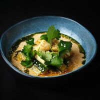 Маринованные огурцы, артишоки и кунжутный соус в Кабуки
