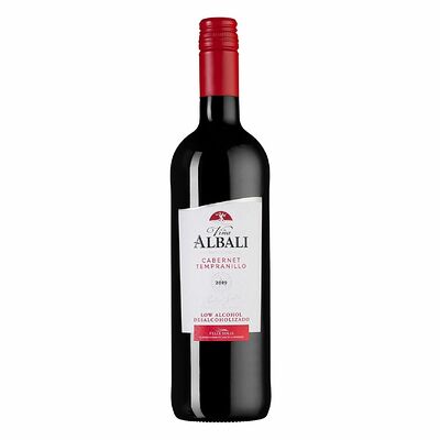 Безалкогольное красное вино Vina Albali Cabernet Tempranillo Low Alcohol в Giacomo по цене 2100 ₽