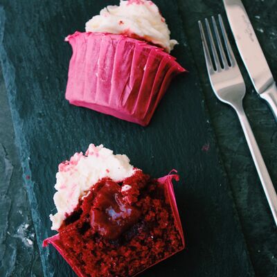 Капкейк Красный бархат в Tortterry по цене 120