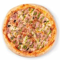 С ветчиной, курицей и грибами в Den's Pizza