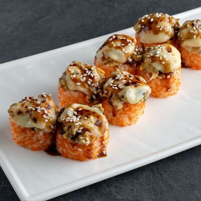 Ролл Мидии под сыром в CRAZY SUSHI по цене 491 ₽