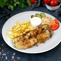 Шаурма по-ливански с курицей в Мазаж