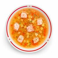 Супчик с лососем в Тануки