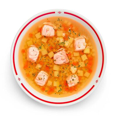 Супчик с лососем в Тануки по цене 220