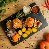 Овощи на гриле в Red Mangal
