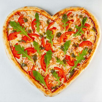 Пицца Королевская в форме сердца в СитиФокс по цене 1932 ₽