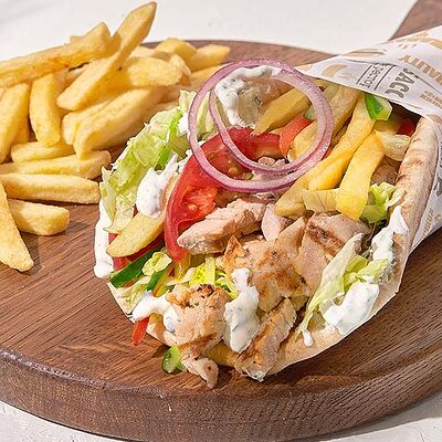 Гирос с курицей в Колбасофф по цене 590