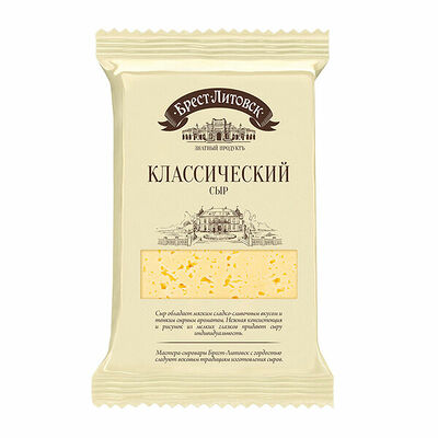 Сыр Брест-Литовск классический 45% кусок Беларусь Бзмж в Азбука Вкуса Экспресс Меню по цене 199 ₽