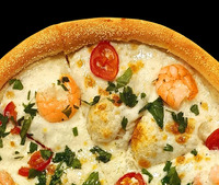 С креветками 30 см в La pizza bomba