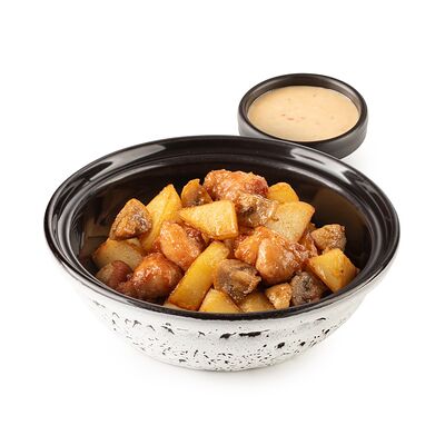 Картофель жареный с курицей в Menza по цене 445 ₽