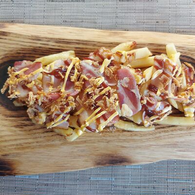 Картофель фри с беконом в Пхали-Гали по цене 380 ₽