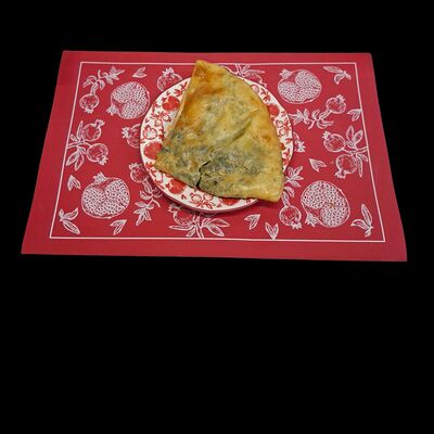 Кутаб с зеленью в Да Еда Кафе Шаурма халяль по цене 200 ₽