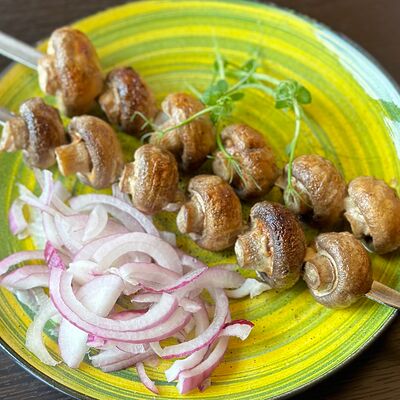 Шашлык из грибов в Навруз по цене 330 ₽