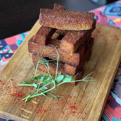 Чесночные гренки в Навруз по цене 150 ₽