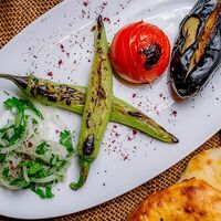 Овощи на мангале (салат) в Адреналин