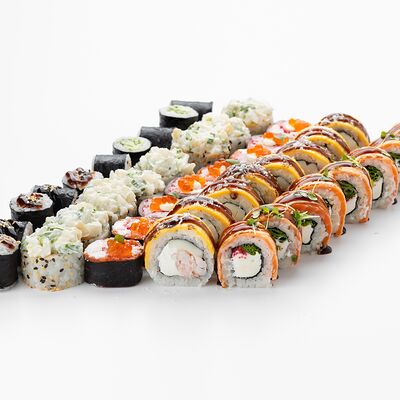 Сет Дедушки Дзиро (44 ролла) в Маяк дзиро по цене 6079 ₽