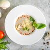 Крем-суп грибной с гренками и соусом песто в Topfoodcafe по цене 442