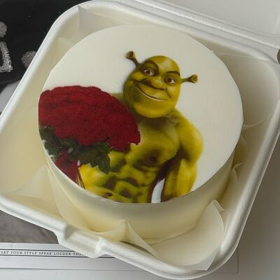  Бенто-торт шрек в Кондитерская Конфетка Питер по цене 1800 ₽