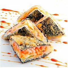 Сэндвич роллы с лососем 4 шт в Sushi Park по цене 349 ₽