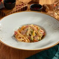 Паста с овощами в Liman