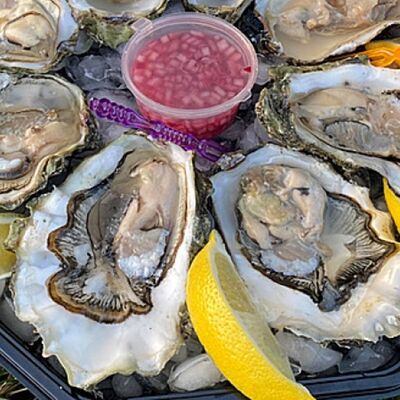 Сайон №2 устрицы, 3 шт в Лосось Sushi & Oysters по цене 1450 ₽