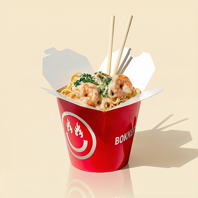 Вок креветки сливочные в Воккер по цене 699 ₽