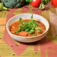 Чахохбили из курицы со спелыми томатами и зеленью в АйДаБаран