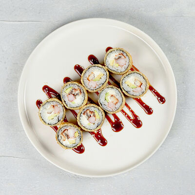 Темпура Угорь Креветка в Мэджик ролл по цене 1329 ₽