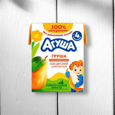 Сок Агуша Груша в Перчини по цене 130 ₽