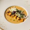 Кукурузный крем-суп с мясом крабав La vino по цене 490