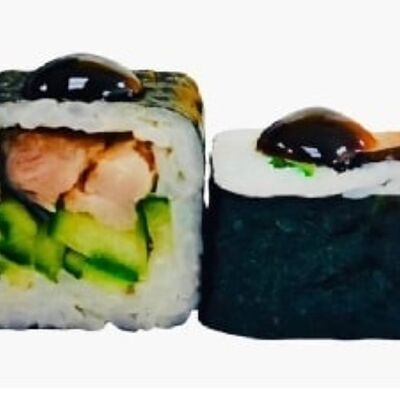 Ролл с угрем и огурцом в Суши Город по цене 305 ₽