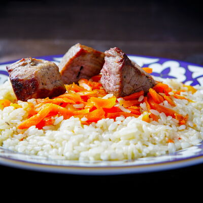 Плов с бараниной в Гриль Ру по цене 300