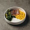 Форель с рисом, соусом из йогурта и зелеными овощами в Penny по цене 1200