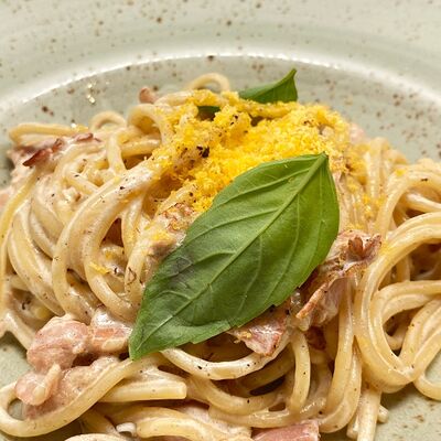 Спагетти Карбонара в Максима Пицца по цене 930 ₽