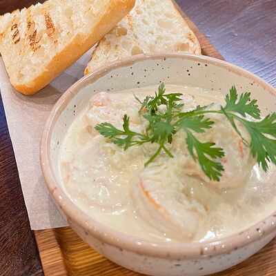 Креветки в соусе чкмерулив Kinza по цене 750 ₽