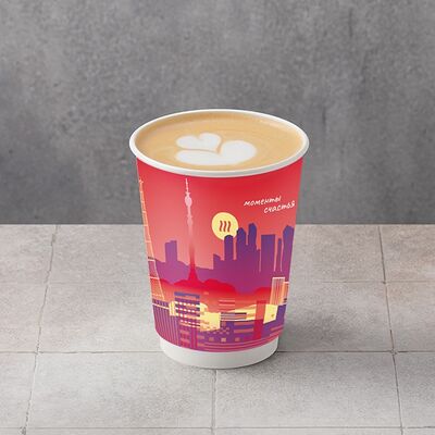 Флэт Уайт в Шоколадница по цене 320 ₽